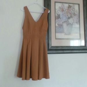 Light brown dress