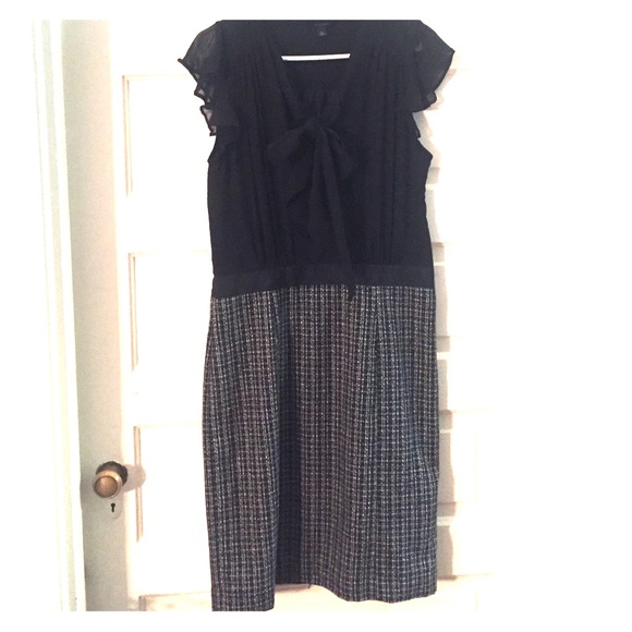 Professional black dress