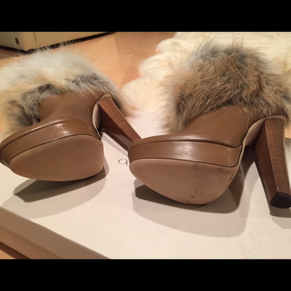 Stunning fox fur and leather Jimmy choo boots - Picture 3 of 4