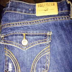 Hollister blue jeans