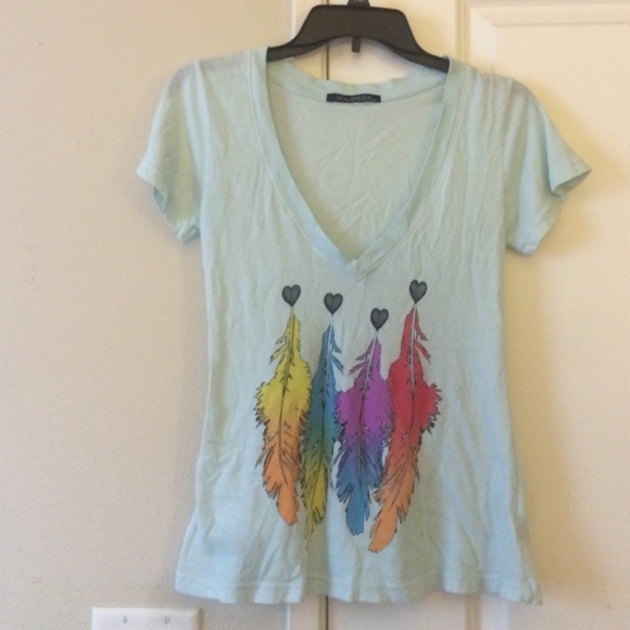 Wildfox feather tee