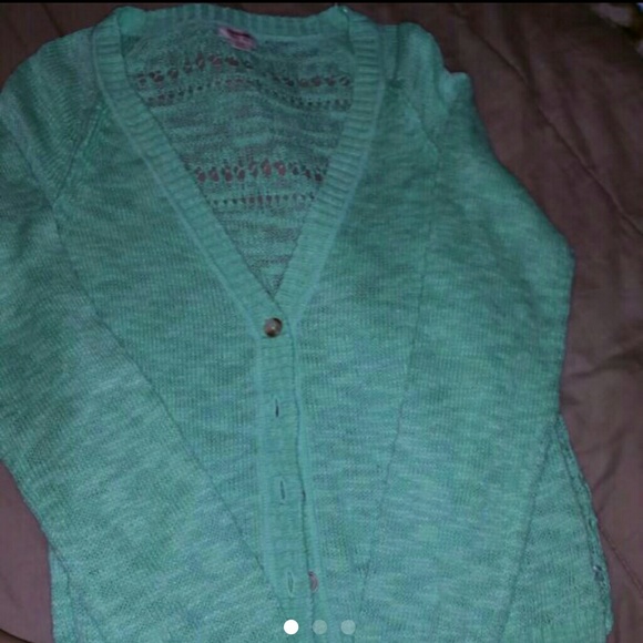 Green sweater