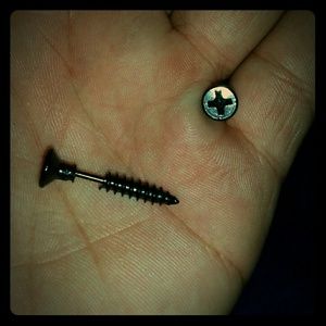 Earings (screw design)