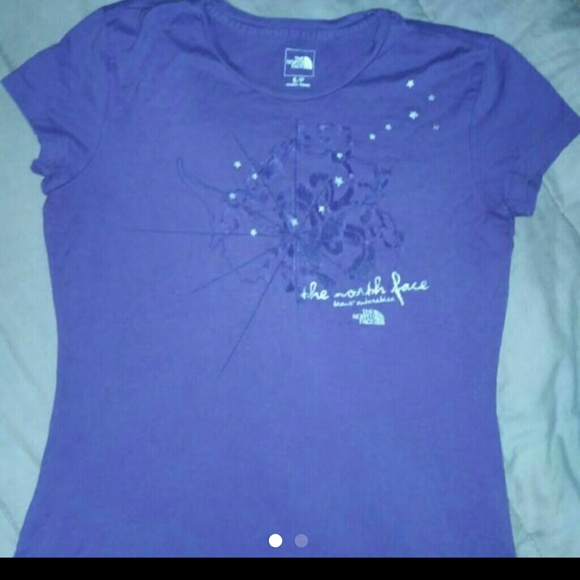 Purple North face