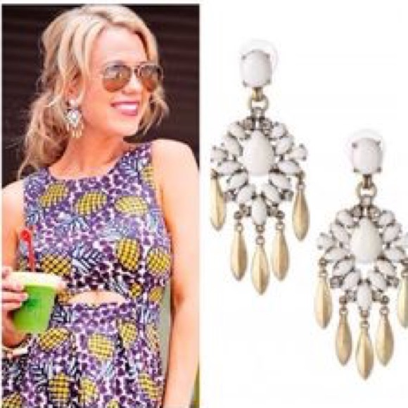 Stella Dot Jewelry Mallorca Chandelier Earrings Stella Dot Mallorca Chandelier Earrings
