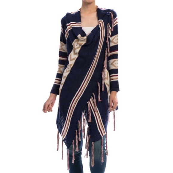 pink berry boutique Tops - Shawl knit cardigan pink berry boutique Tops - Shawl knit cardigan