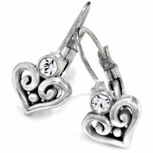 Brighton Alcazar Heart Leverback Earrings