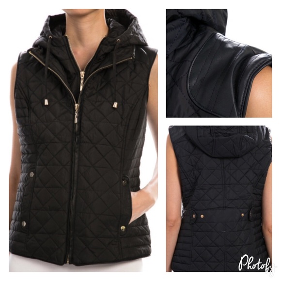 pink berry boutique Jackets & Blazers - Quilted zipper vest pink berry boutique Jackets & Blazers - Quilted zipper vest