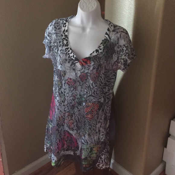 Michael F. Bling top size large