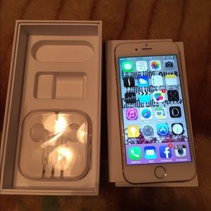AT&T iPhone 6 16gb gold new Cond