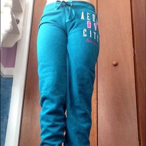 Turquoise Sweatpants