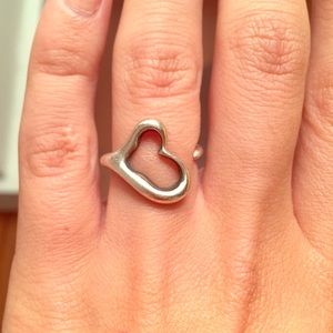 Tiffany & Co. Elsa Peretti Open Heart Ring