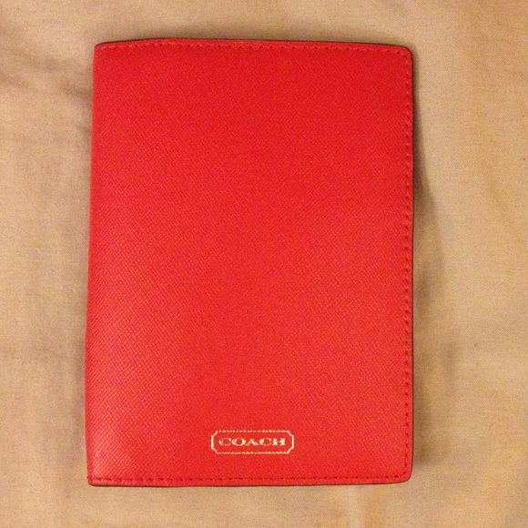 Coach passport cover
