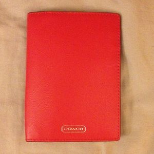 Coach passport cover