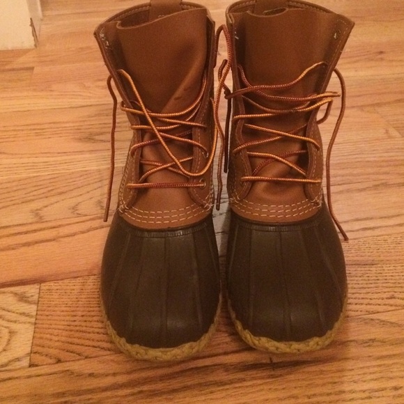 LLBean Leather Duck Boots