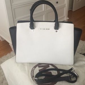 MICHAEL Michael Kors Large Selma Saffiano Satchel