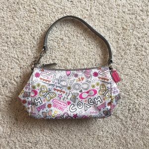 Small coach handbag (poppy collection)