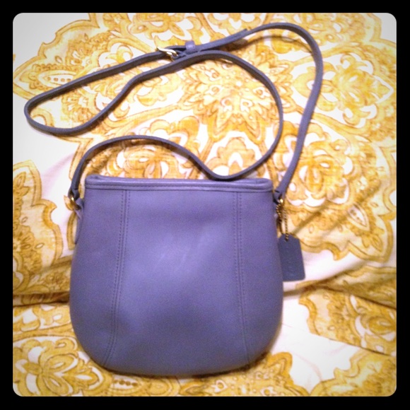 all leather Coach Crossbody