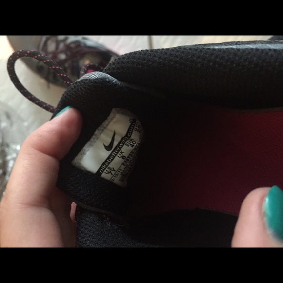 Grey and pink nikes! Worn once!! - Picture 3 of 3
