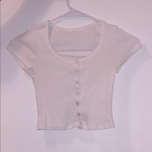 American apparel shirt in white