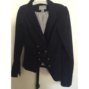 Navy blue blazer