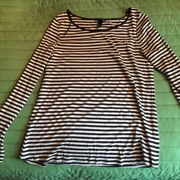 long sleeve stripped shirt
