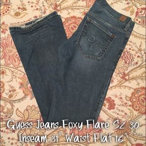💖REDUCED💖 Guess Jeans, Foxy Flare Like New