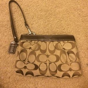 Coach wristlet