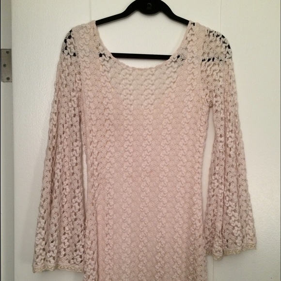 Free People Cream Free People Dress