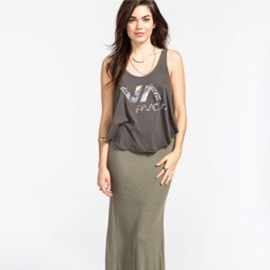 RVCA Surreally Maxi Skirt