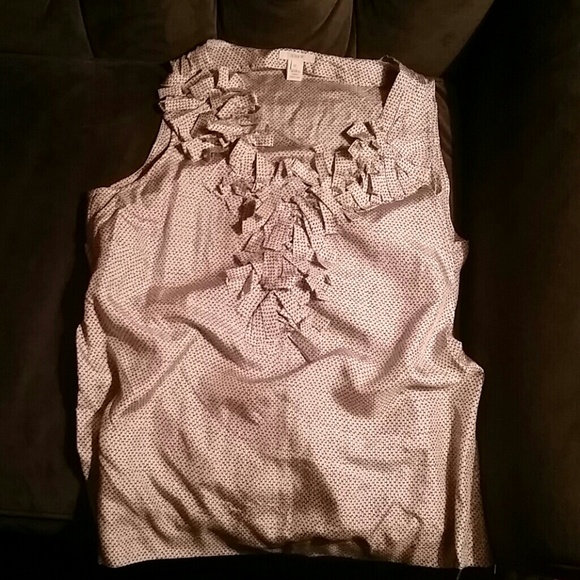 J crew silk blouse
