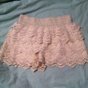 Lace shorts