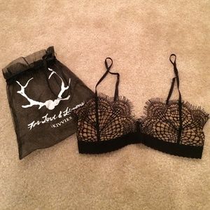 For Love and Lemons Infinity Triangle bralette