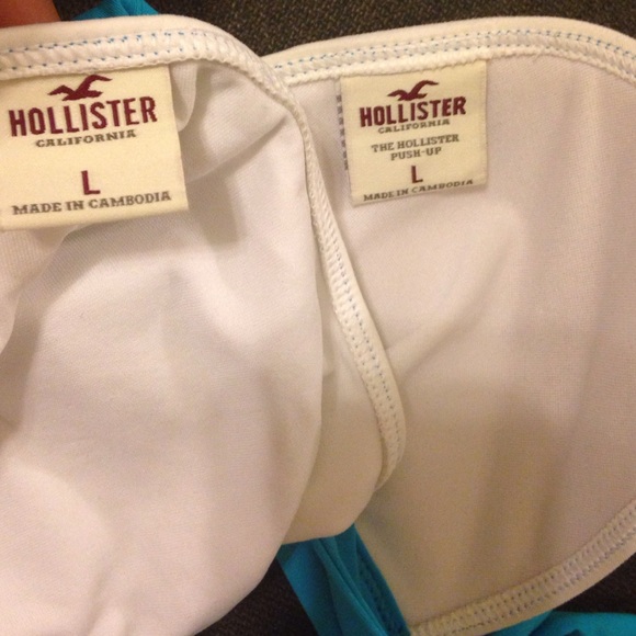 Blue and white Hollister bikini! - Picture 3 of 3