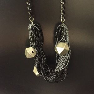 Black artsy necklace