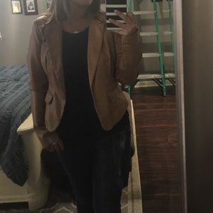 Tan jacket/blazer