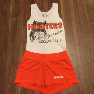 Authentic Hooter's uniform. Great for Halloween.