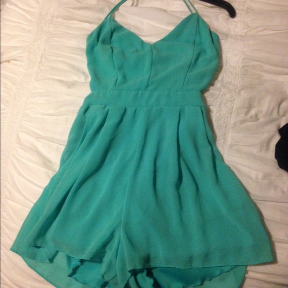 Open back romper, Tobi