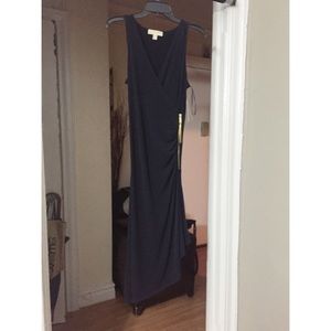 Michael Michael Kors Asymmetrical New Navy Dress