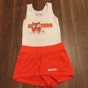Authentic Devil Hooter's uniform