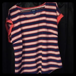 Old Navy striped blouse
