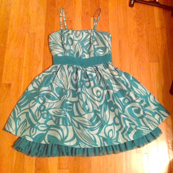 Cute Short Blue Dress - Picture 1 of 1