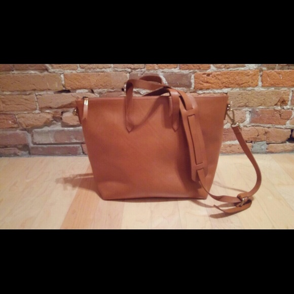 Madewell zip Transport Tote