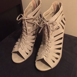 Charlotte Russe taupe wedges & Steve Madden bundle