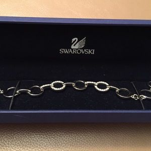 Swarovski crystal link bracelet