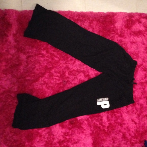 Pink boyfriend sweatpants