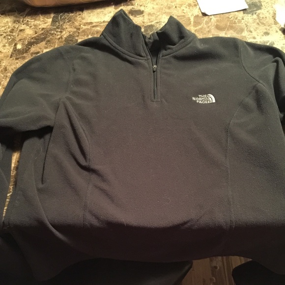 Northface 1/4 zip fleece sweatshirt