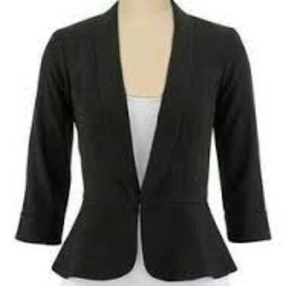 Maurices peplum blazer