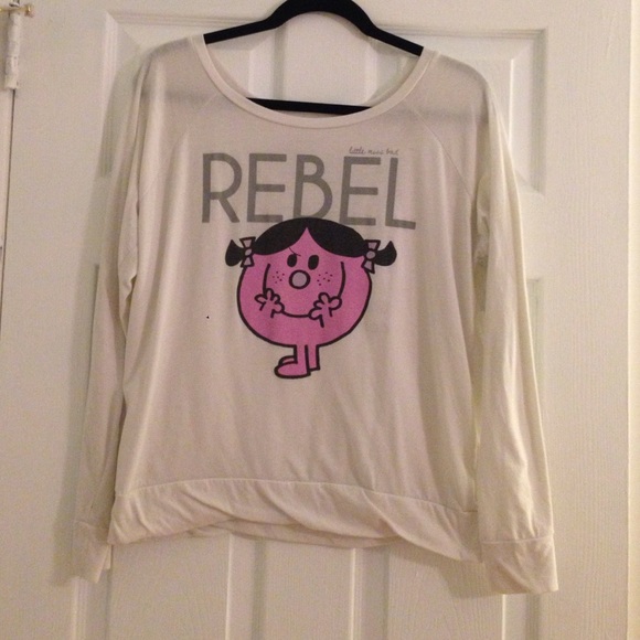 Little Miss Rebel Long Sleeve Shirt