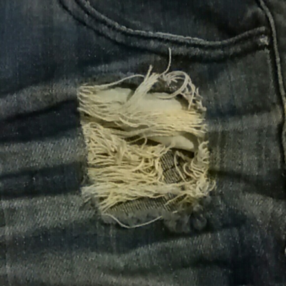 Destroyed Ripped Shorts - Picture 2 of 3